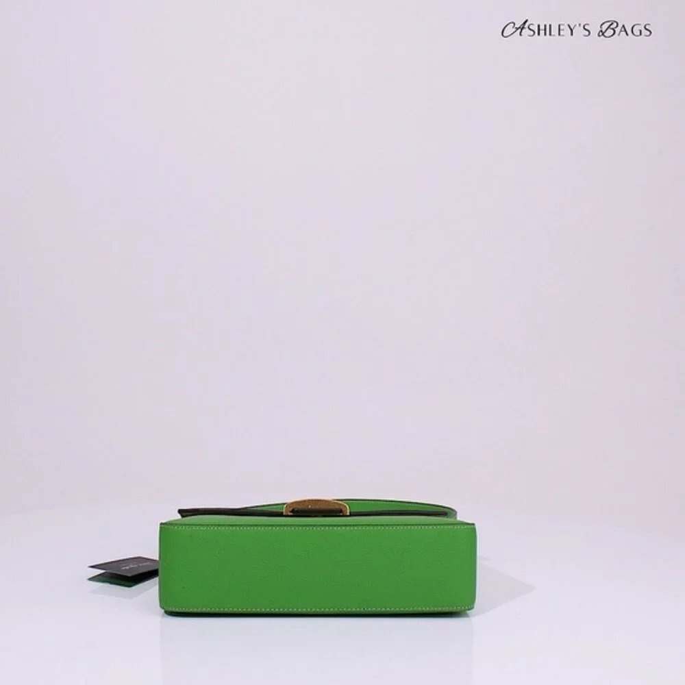 Kate Spade New York Katy Textured Leather Medium Shoulder Bag In Green